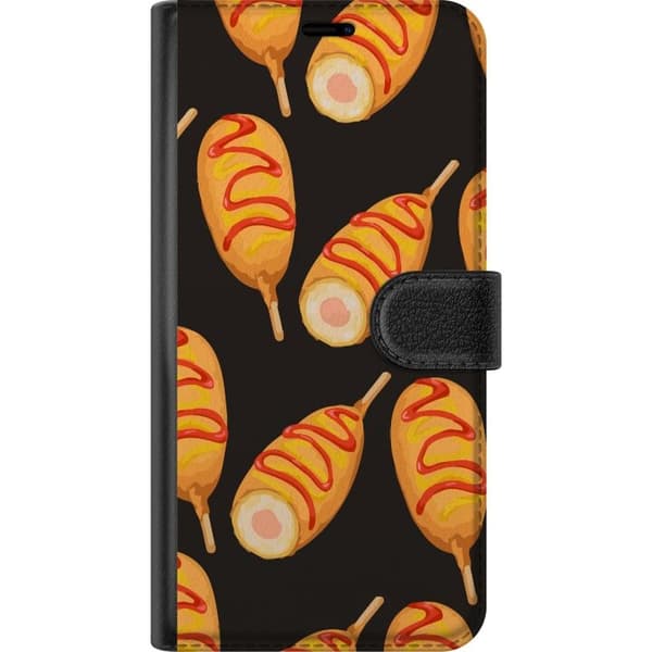 Tegnebogsetui til OnePlus 7 med Kyllingedrumstick motiv