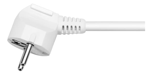 DELTACO outlet 6xCEE 7/3 1xCEE 7/7 3m white