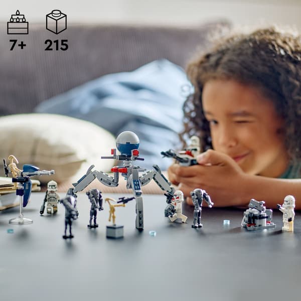 LEGO Star Wars 75372  - Clone Trooper™ & Battle Droid™ Battle Pack