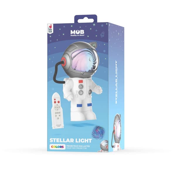 Mobility On Board Projektor Stellar Light Space Hvid Astronaut