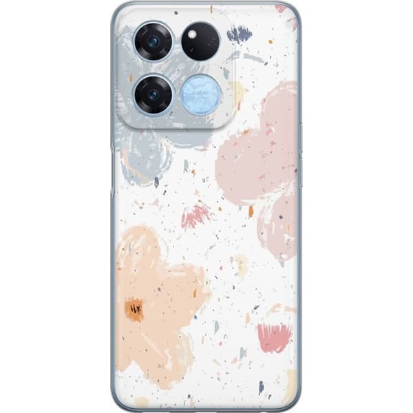 Mobildeksel til OnePlus Ace Racing med Blomster motiv