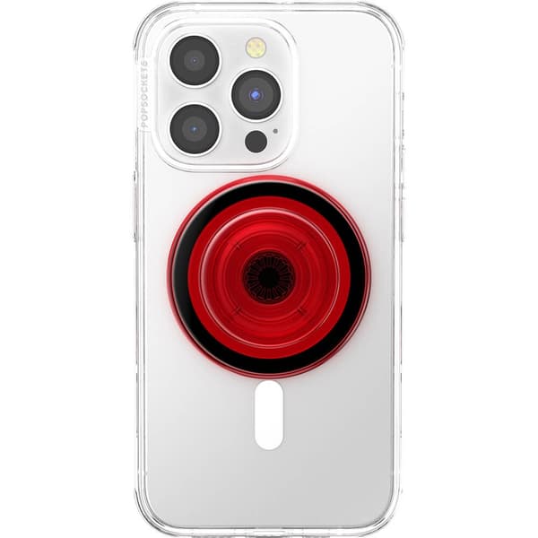 PopSockets PopGrip Magsafelle Danger Red Translucent