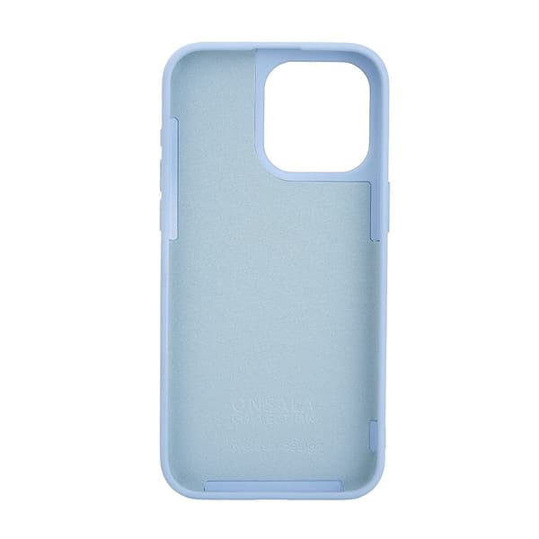 ONSALA Back Sil Touch Recycled MagSerie iPhone 15 Pro Max Light Blue
