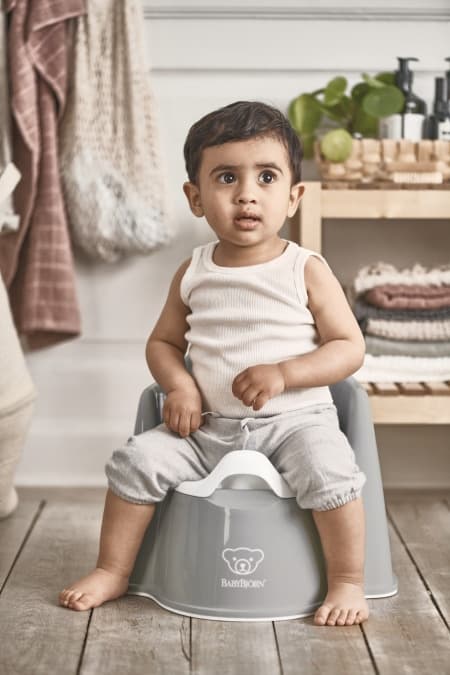 BabyBjörn Pottstol, grå