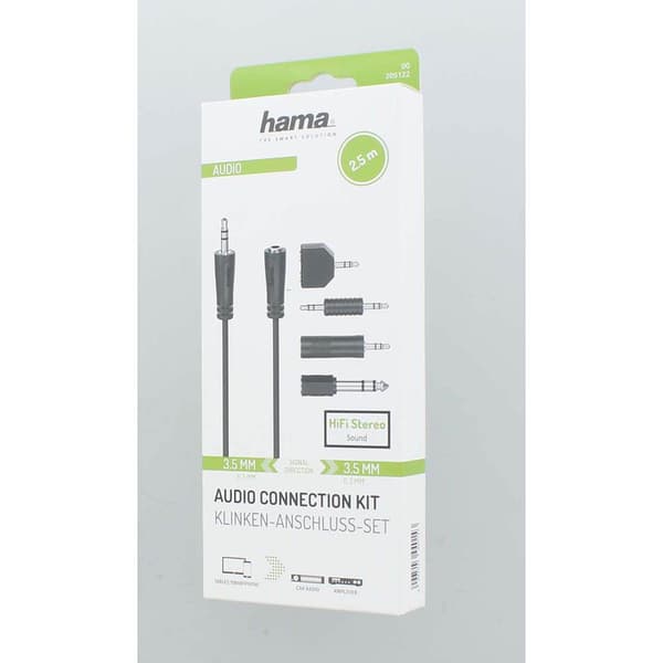 Hama Jack-Anslutningssats 2.5m