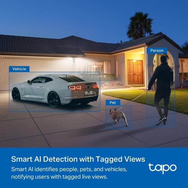 TP-Link Tapo smart flomlyskamera / Tapo C720