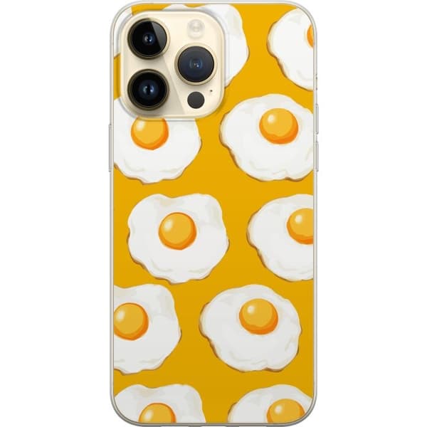 Mobildeksel til Apple iPhone 15 Pro Max med Stekt egg motiv