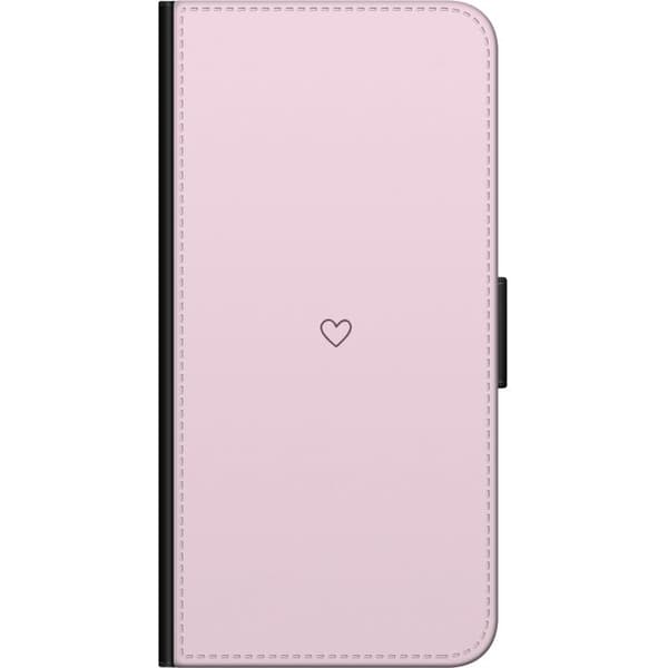 Tegnebogsetui til Xiaomi Redmi Note 9 Pro med Hjerte motiv