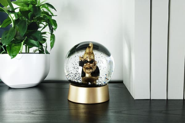 Winkee Snöglobe dvärg gungställning - guld