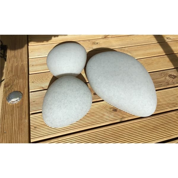 LightsOn Stone XL 40 cm dekorativ stein