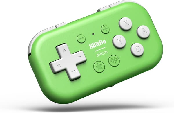 8Bitdo Micro Bluetooth Gamepad, grønn, Switch / Android / Raspberry Pi