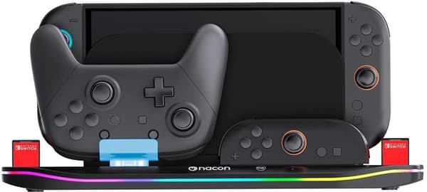 NACON Charging Station XL til Nintendo Switch II – Oplad 4 Joy-Con