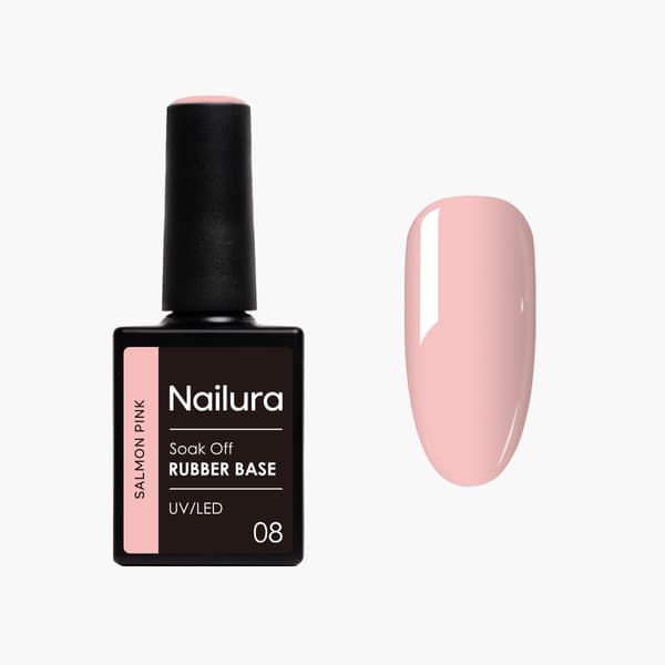 Nailura Rubber Base 8 – Laxrosa – 10 ml