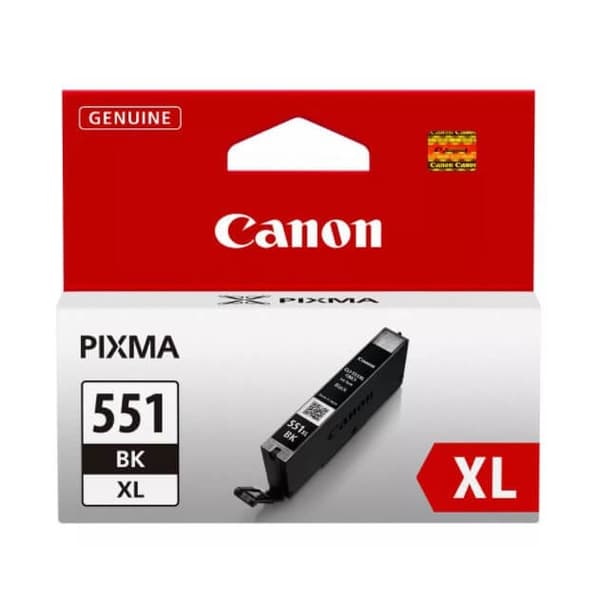 Canon Bläck 6443B001 CLI-551XL Svart