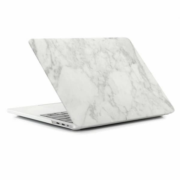 Hardplastdeksel til MacBook Pro 16" (A2485) 2021 Marble (Hvit)