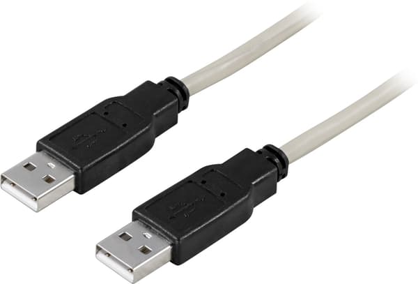 USB 2.0 kaapeli A-A u-u, 0,5m