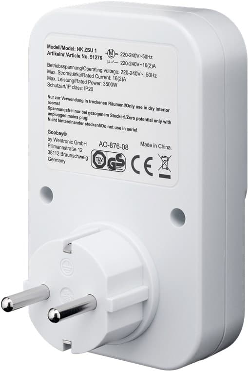 Goobay Set med 3, analog timer Lätt att använda en analog timer