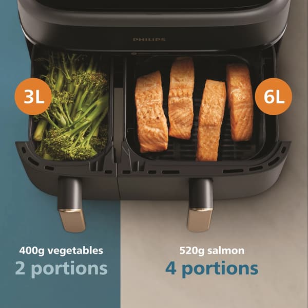 Philips NA352/00 Aifryer med dubbla korgar