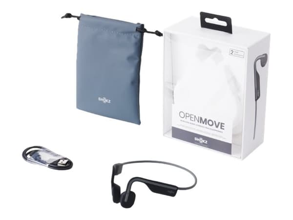 AfterShokz OpenMove trådløse hodetelefoner grå