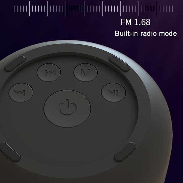 Bärbar Bluetooth-högtalare Vattentät