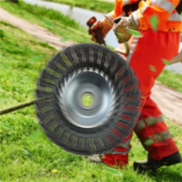 Stålbørste for buskryddere