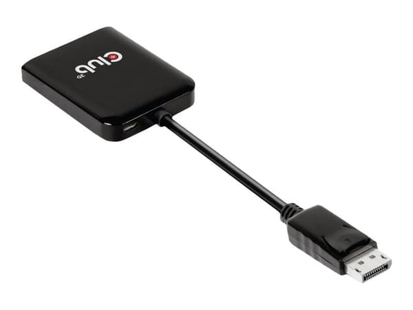 Club 3D Videoadapter DisplayPort / HDMI 20cm Svart