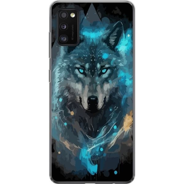 Mobildeksel til Samsung Galaxy A41 med Ulve motiv