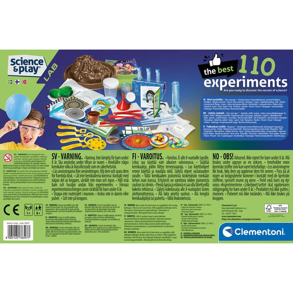 Clementoni Best 110 Experiments
