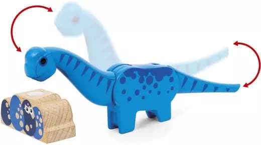BRIO 36096 - Dinosaurie batteritåg