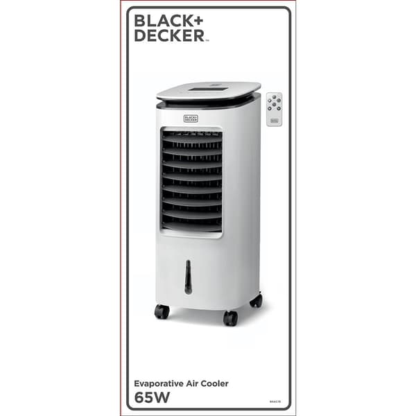 BLACK+DECKER Air Cooler LED Display Hvit Effekt 65 W