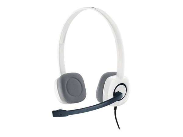 Logitech H150 Headset Huvudband Vit