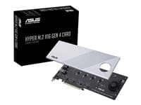 Asus HYPER M.2 X16 GEN 4-kortgrensesnittadapter