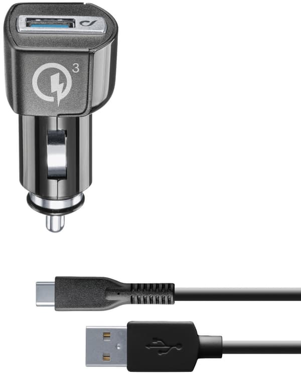 Cellularline Mobilutstyr: 15 W billader tilpasset Huawei, inkl. USB