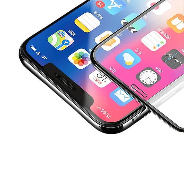 Näytönsuoja 9H karkaistua lasia iPhone 14 Plus, musta