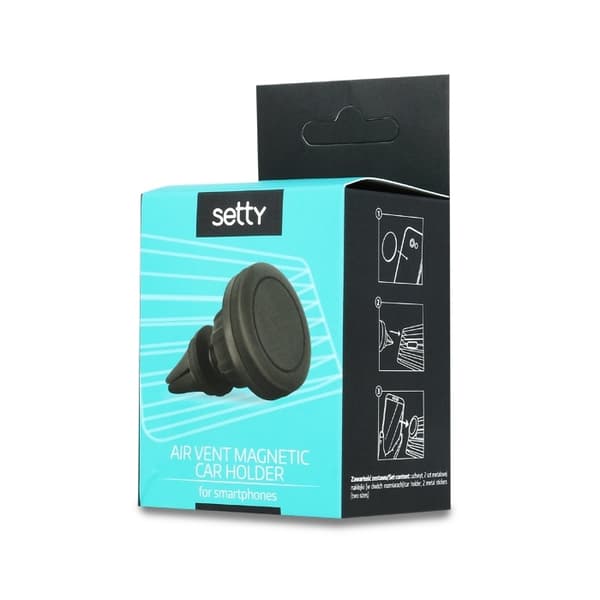 Setty magnetisk bilholder for viftegrill