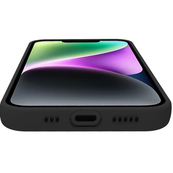 Celly Cromo Soft rubber case iPhone 17e / 16e Svart