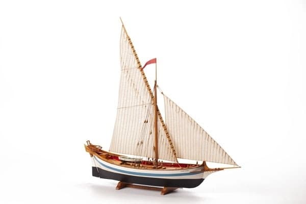1:80 LE MARTEGAOU - Skrog i tre