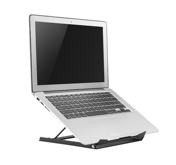 DELTACO Office, Foldable Laptop/Tablet Stand, 5 positions