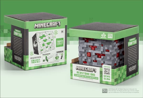 Noble Collection Minecraft Illuminating Redstone -valo