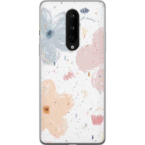 Mobildeksel til OnePlus 8 med Blomster motiv