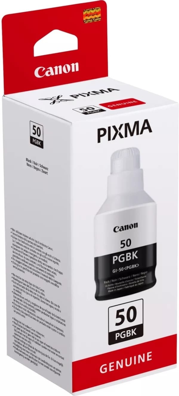 Canon GI-50PGBK -mustepullo, musta