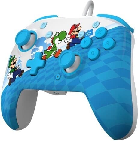 PDP Gaming Rematch Wired Controller – Mario Escape -langallinen peliohjain, Switch