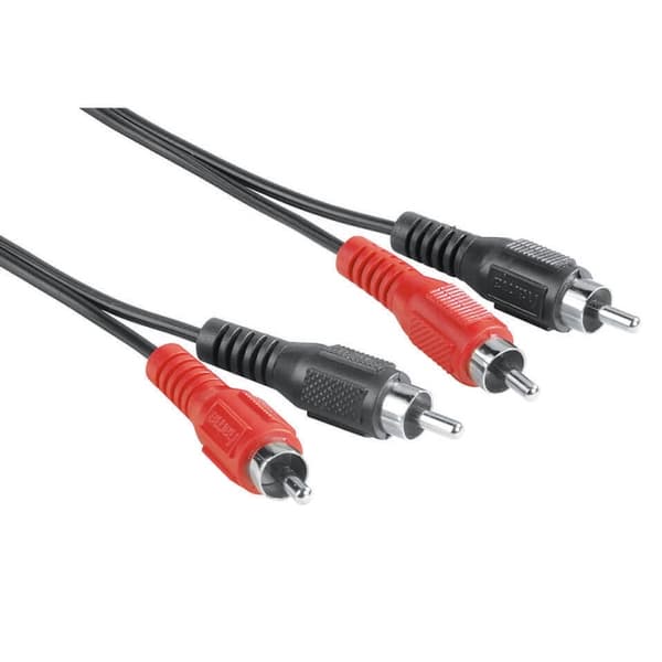 Hama R Audio Kabel 2 Phono-2 Phono 5,0m