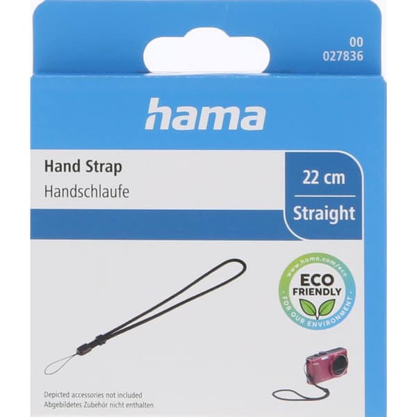 Hama Handledsrem Textil Svart