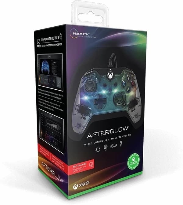 PDP Afterglow Wave kablet spillkontroll for Xbox og Windows 10/11, blå