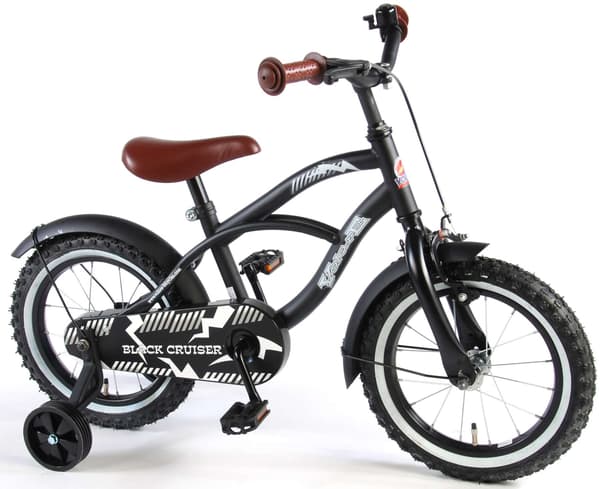 Volare Børnecykel 14'' - Sort Cruiser (41401)