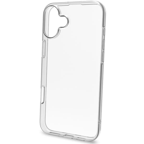 Celly Gelskin TPU-deksel iPhone 16 Plus Transparent