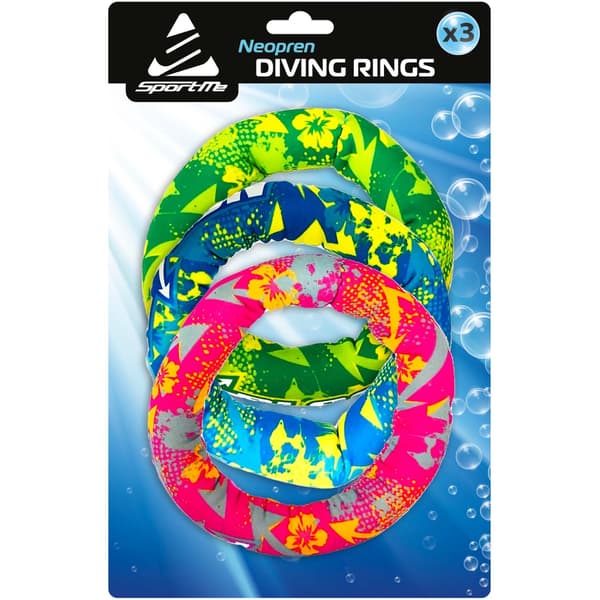 SportMe Dykkerringer 3-p