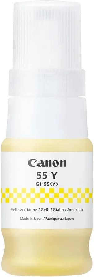 Canon GI-55Y -täyttömustepullo, keltainen