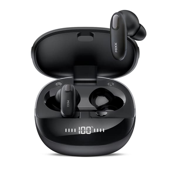 MIXX Høretelefoner Mini Charge 2 In-Ear Tws Qi Sort